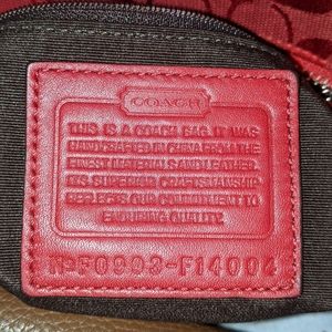 Authentic Vintage coach bag